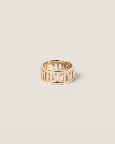 miu miu ring|Rings And Brooches for Women .